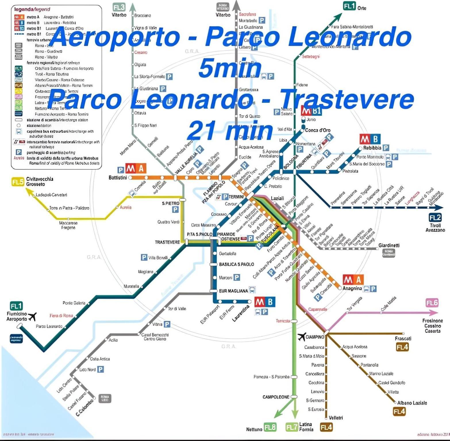 Alloggio Di Cla Fiumicino Luaran gambar